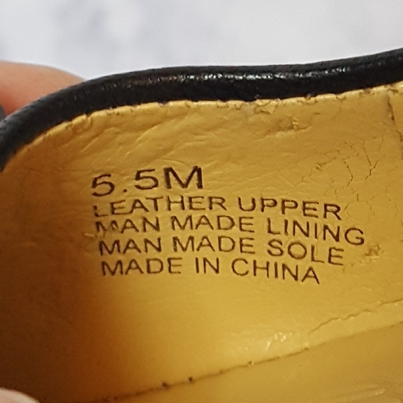 Gianni Bini Black Leather Buckle Ballet Flat Shoe - Picture 6 of 8